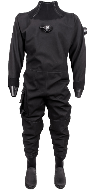 Hauberk drysuits Chiton задняя молния