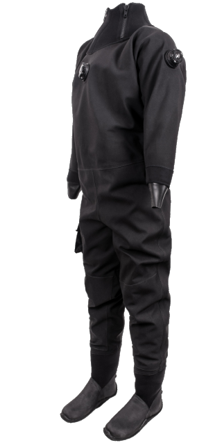 Hauberk drysuits Chiton задняя молния