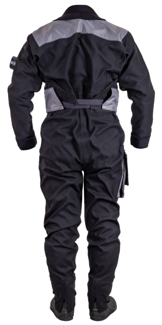 Hauberk drysuits Karacena передняя горизонтальная молния