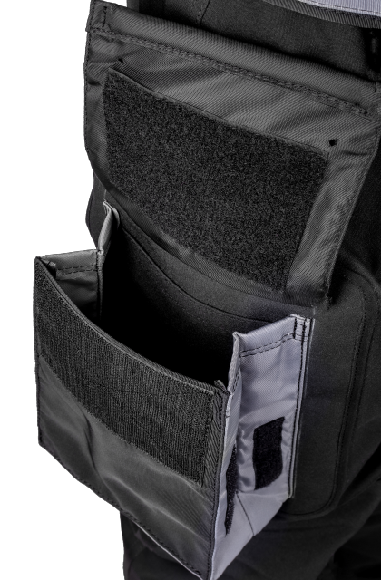 Large triple pocket for technical diving