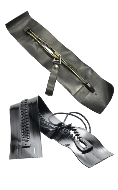 Dry zippers